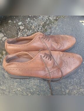 Stafford Brown Shoes Leather 11 M